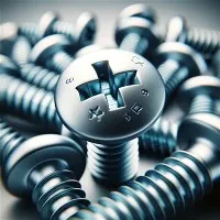 Kreuzschlitz-Flachkopfschrauben vom Typ I